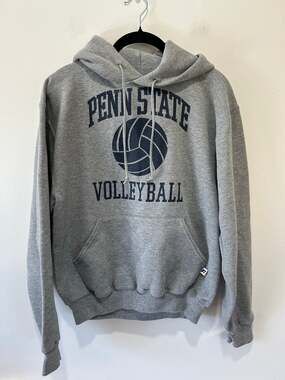 Penn State Nittany Lions Volleyball hoodie grey womens S